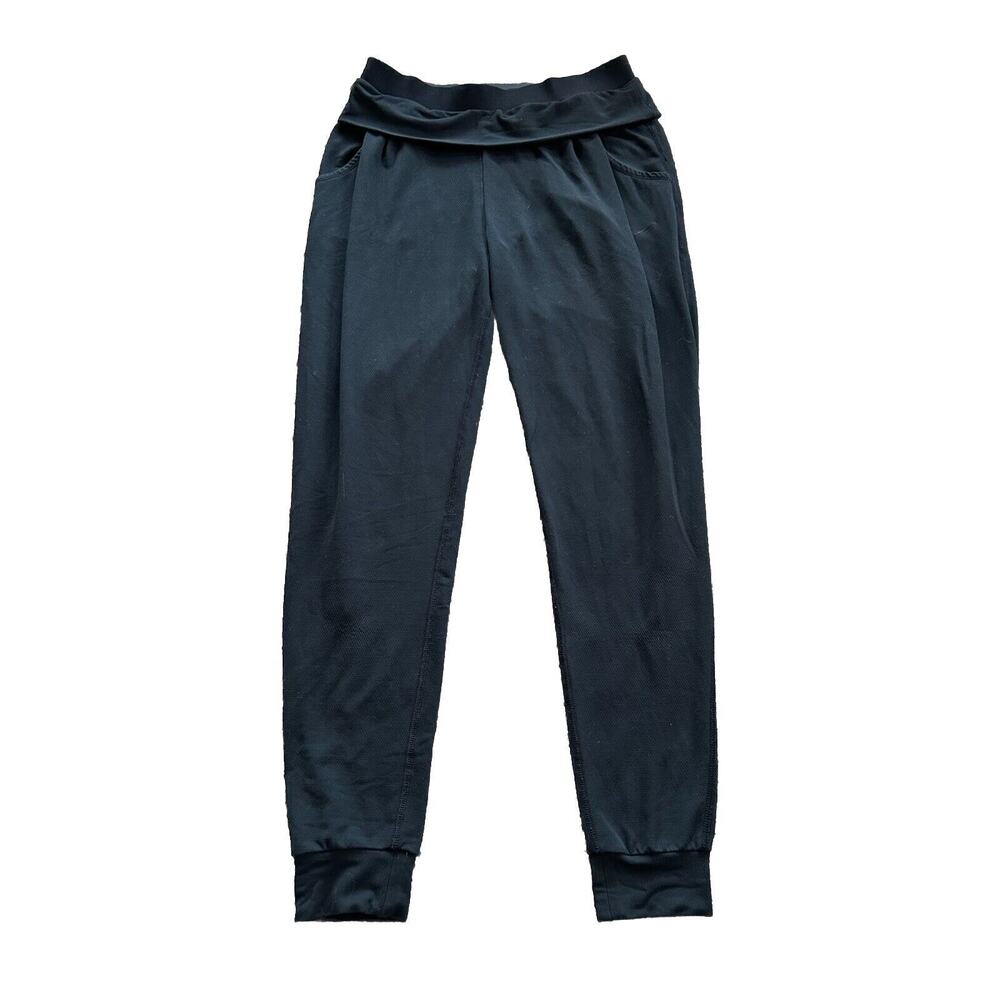 Nike Dri-Fit sz S Obsessed JOGGERS French Terry Training Pants 686117 BLACK A25